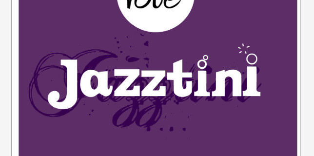 Jazztini logo design by Philip Williamson